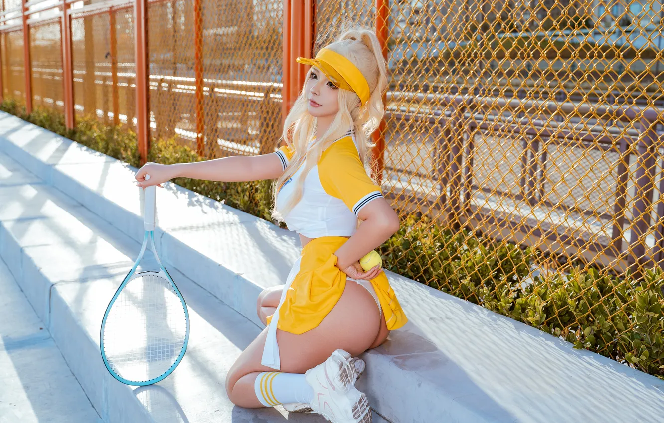 Photo wallpaper model, women, cosplay, asian, Yuuhui