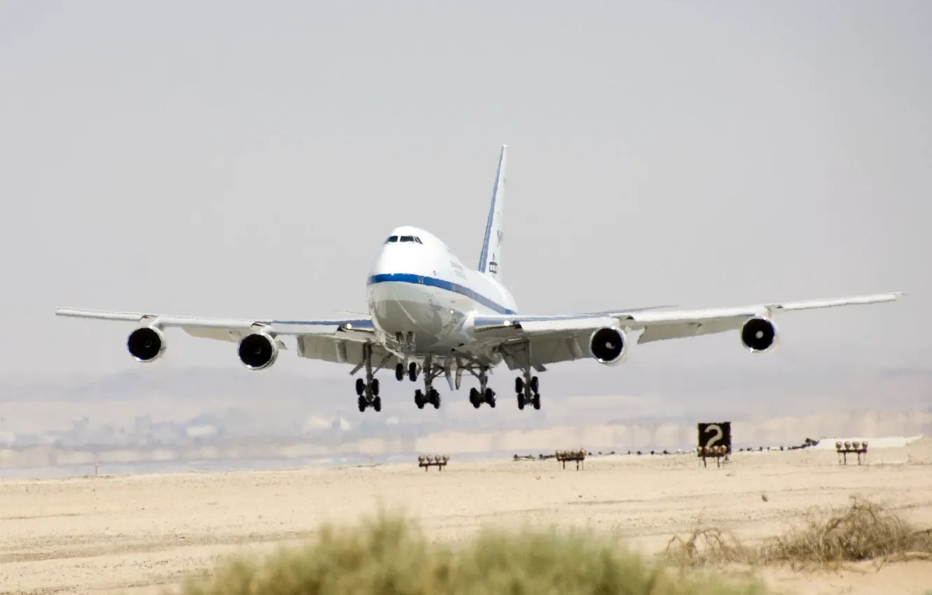 Photo wallpaper Boeing, Boeing, 747
