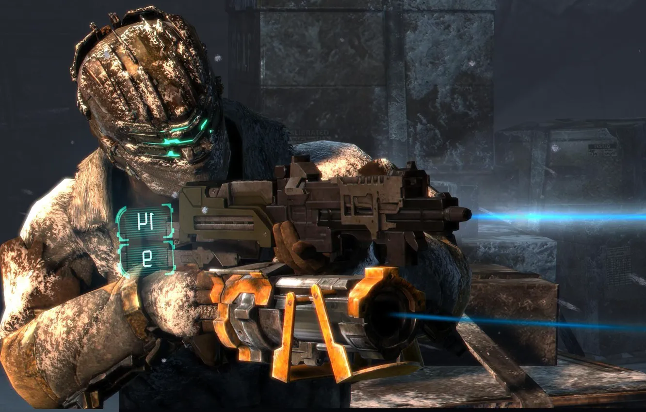 Photo wallpaper Ellie, dead space, action, Isaac Clarke, Nicole