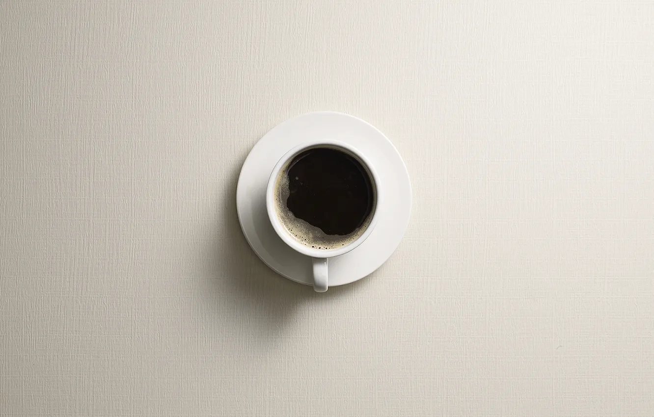 Photo wallpaper Coffee, Texture, White Background