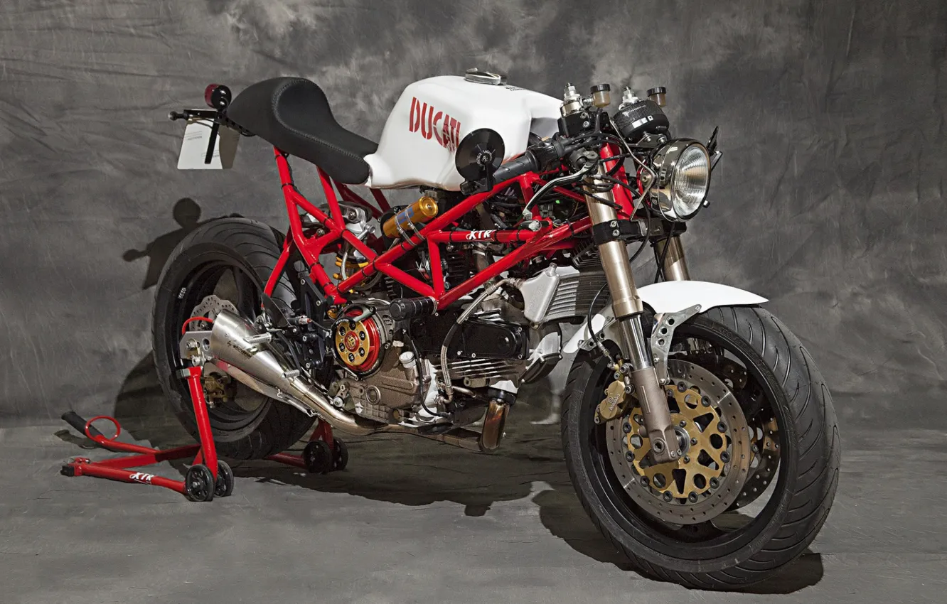 Photo wallpaper Ducati, Bike, Custom, XTR Pepo, Ducati racer