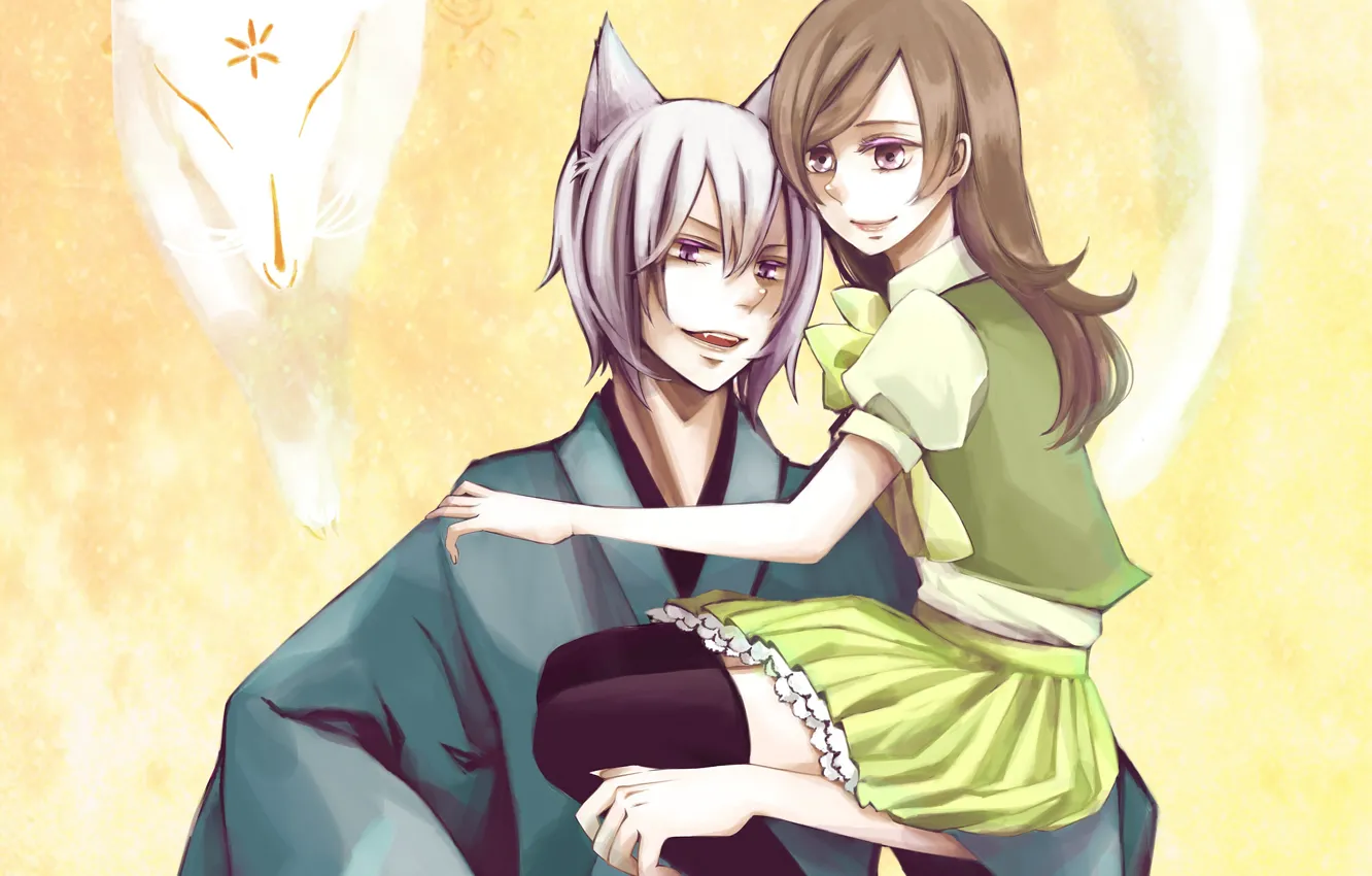 Photo wallpaper anime, art, kamisaa the hajimemashita, Tomoya, NAN, very nice God