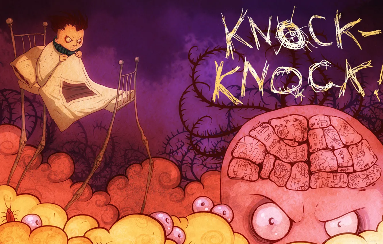 Photo wallpaper madness, Knock-Knock, TEI-TEI-TEI