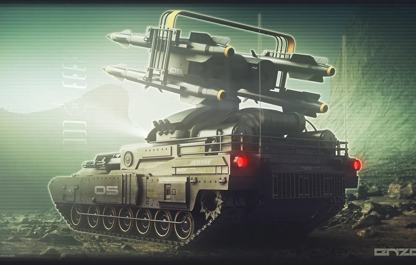 Photo wallpaper weapons, rocket, Mech concepts