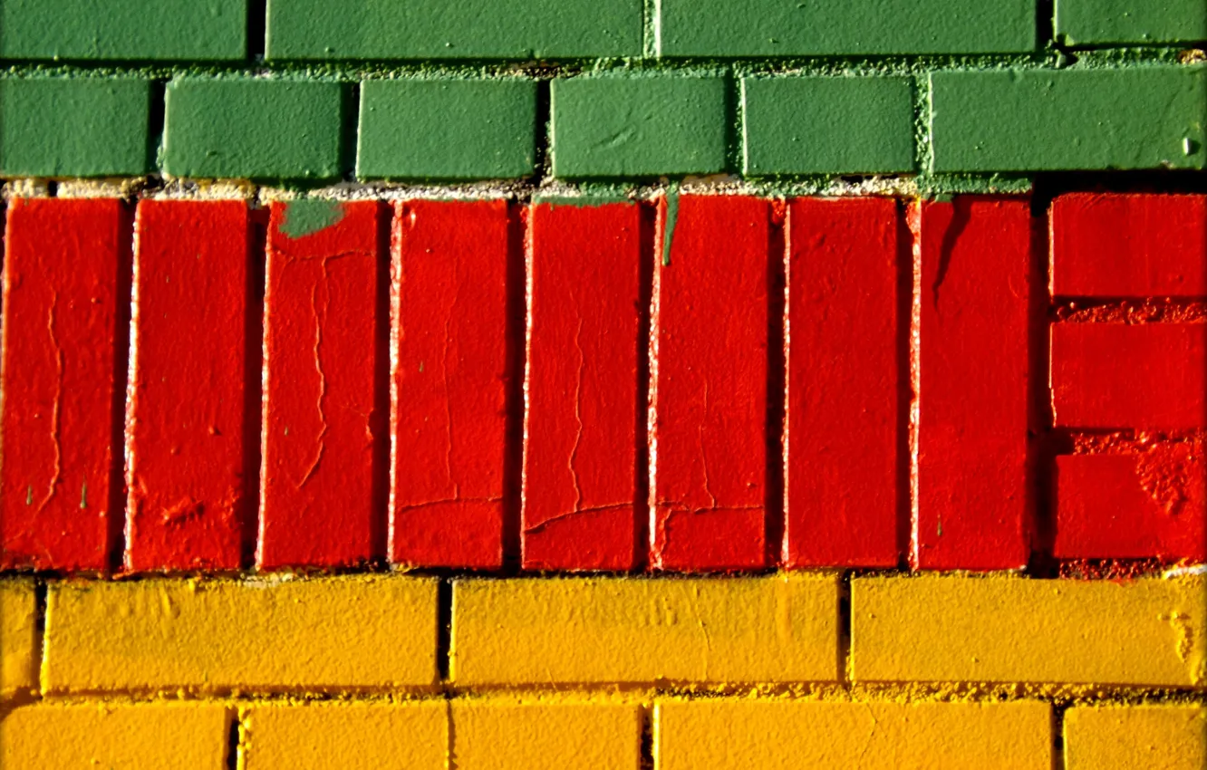 Photo wallpaper wall, paint, brick, masonry