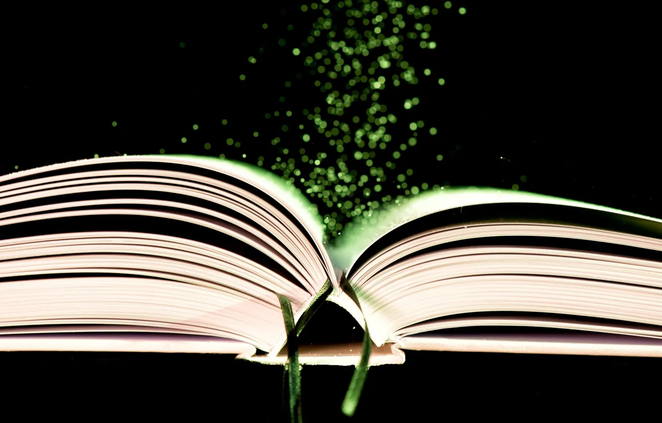 Photo wallpaper green, background, mood, widescreen, Wallpaper, sequins, tape, book