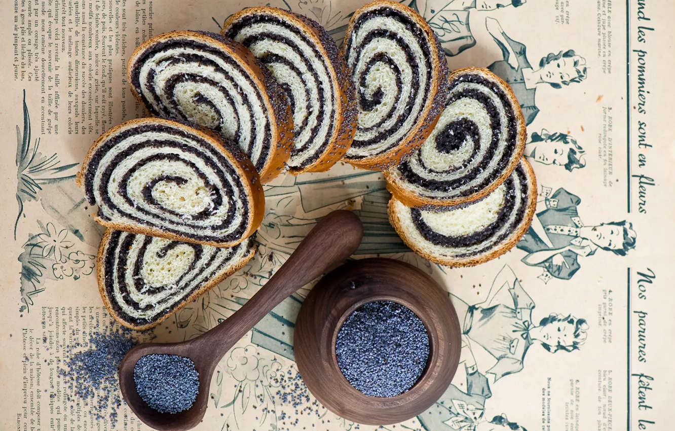 Photo wallpaper Mac, food, muffin, roll, Anna Verdina