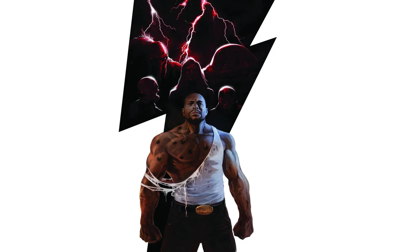Photo wallpaper Ghost, the devil, Marvel Comics, Luke cage, Juggernaut, Skull and bones, Thunderbolts, Moonstone