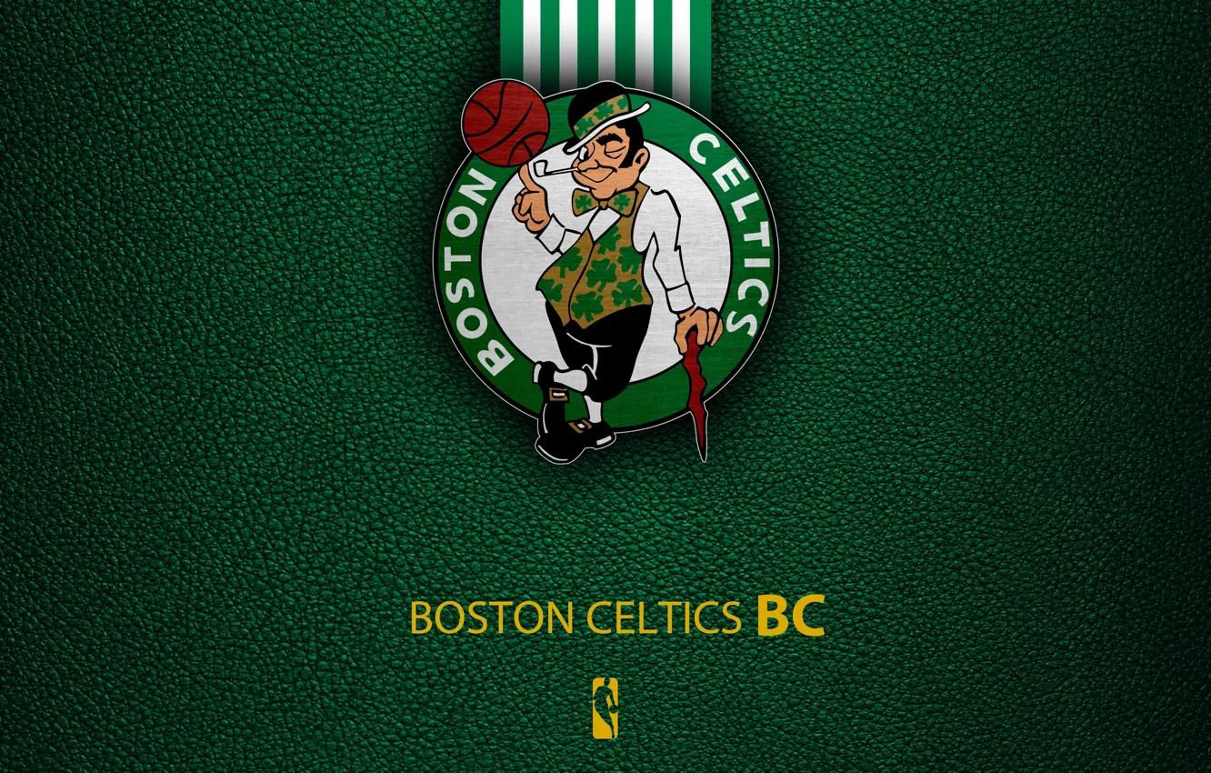 Photo wallpaper wallpaper, sport, logo, basketball, NBA, Boston Celtics