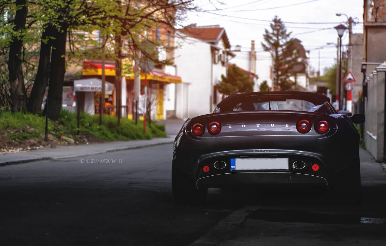 Photo wallpaper Lotus, black, Elise, Serbia