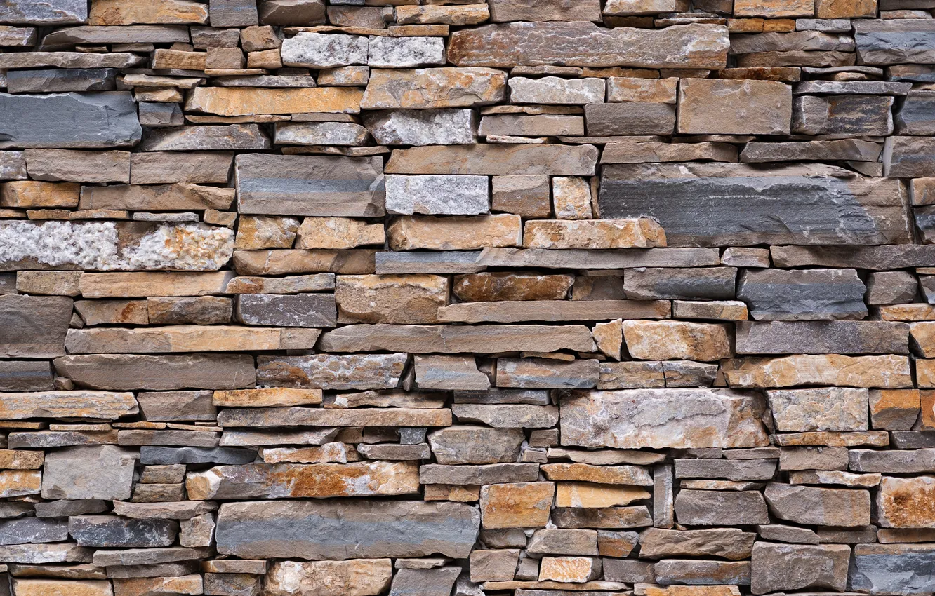 Photo wallpaper pattern, stones, decoration, flagstone
