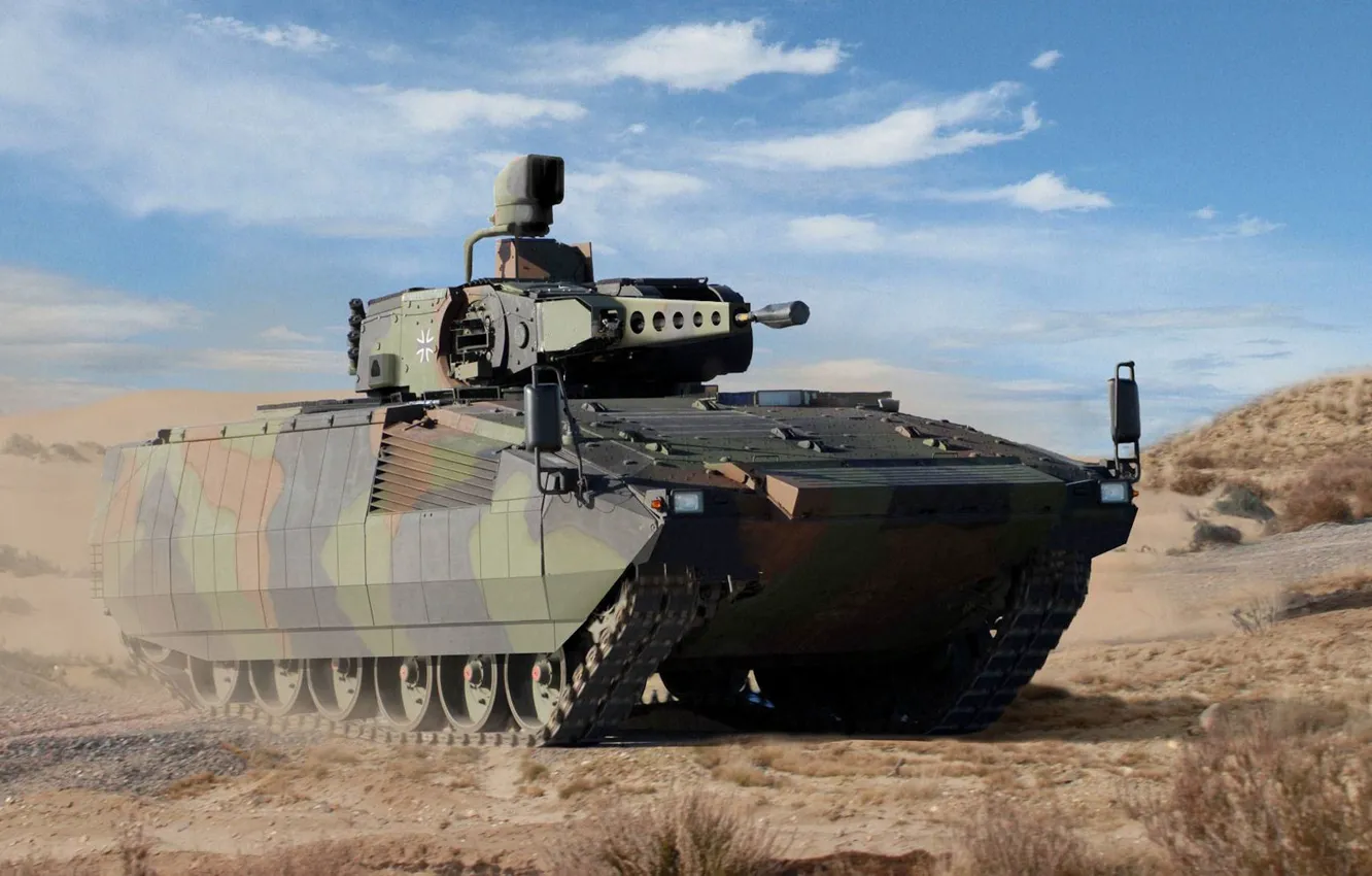 Photo wallpaper Puma, Puma, BMP, promising German infantry fighting vehicle, Protect tank