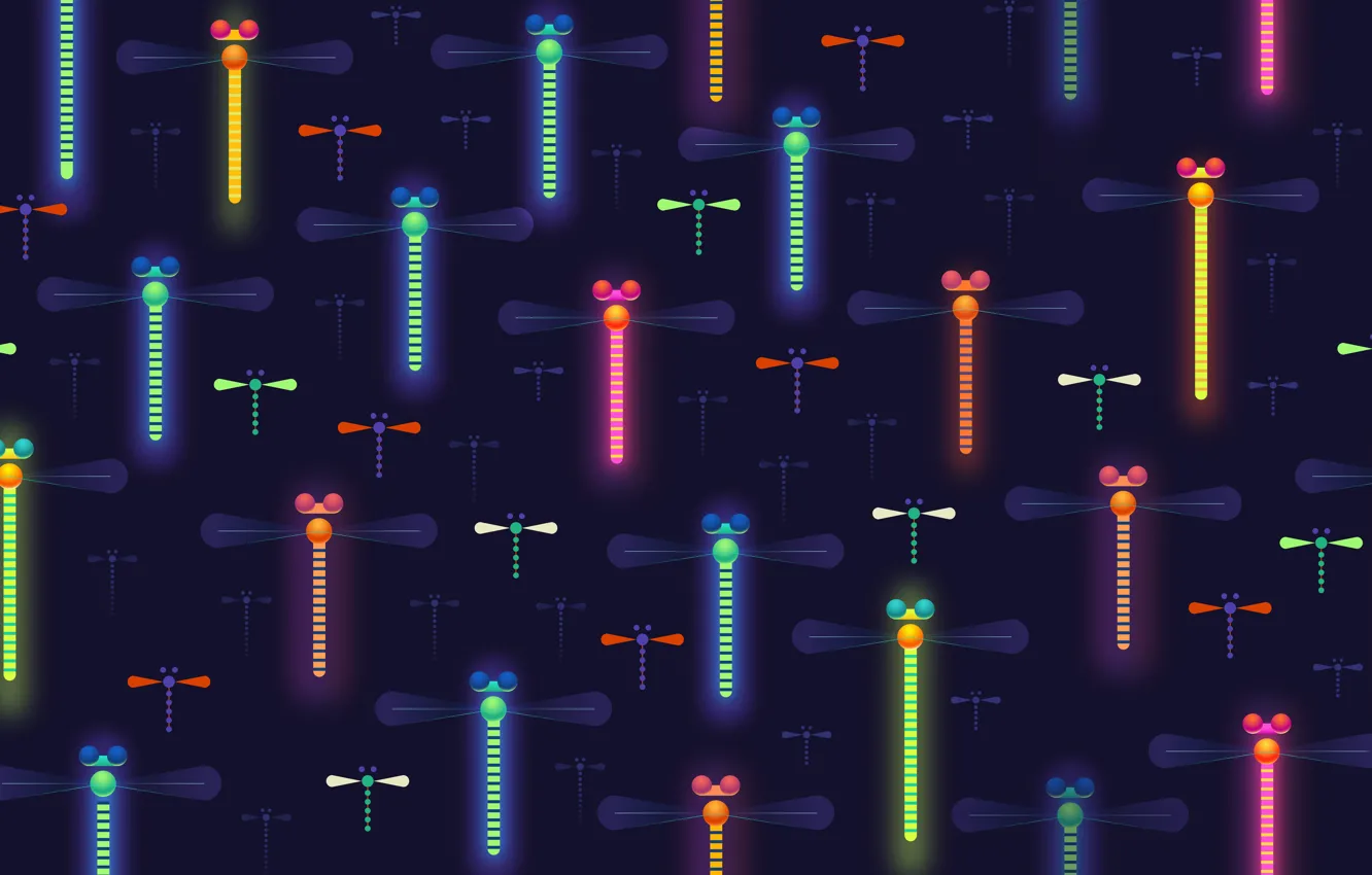 Photo wallpaper background, dragonfly, insect