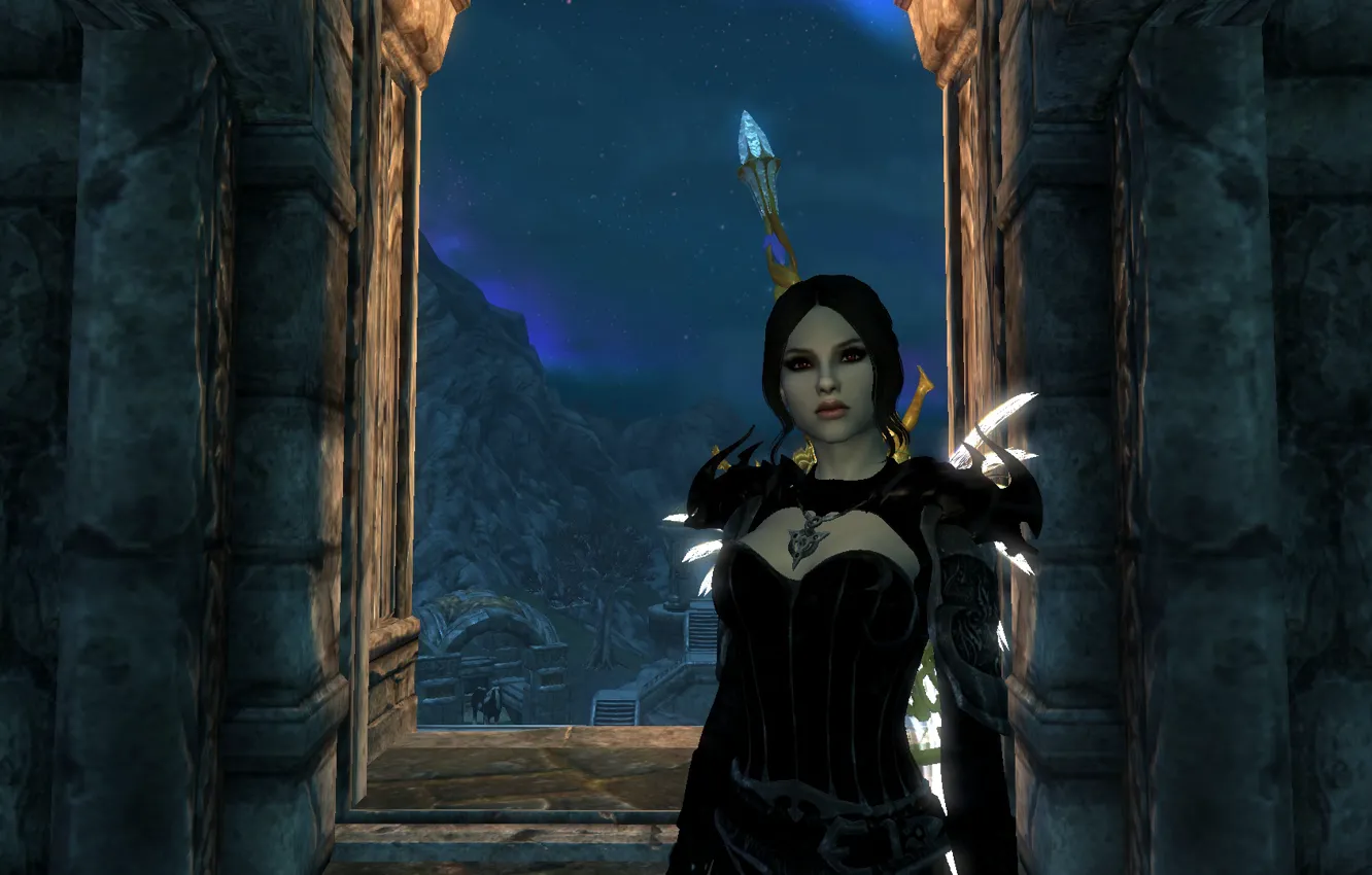 Photo wallpaper The Elder Scrolls 5 Skyrim, vampire, Serana