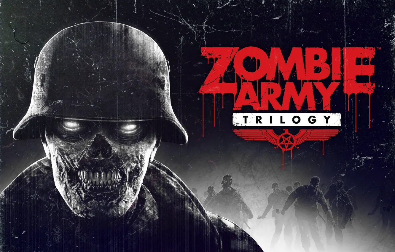 Photo wallpaper sake, zombie, Eagle, soldier, military, war, dead, army