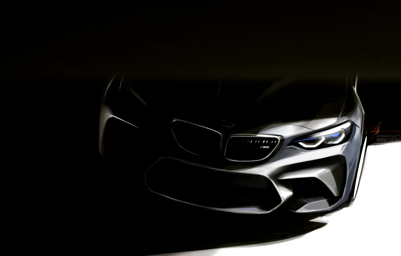 Photo wallpaper BMW, F87, BMW Design