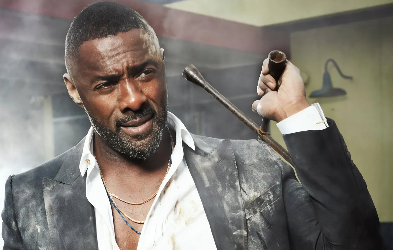Photo wallpaper look, pose, poster, Idris Elba, Idris Elba, Brixton, Fast & Furious Presents: Hobbs & Shaw, …