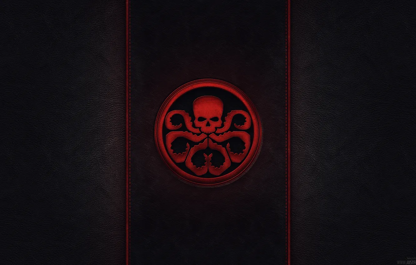 Photo wallpaper sake, red, Marvel, Captain America, Hydra