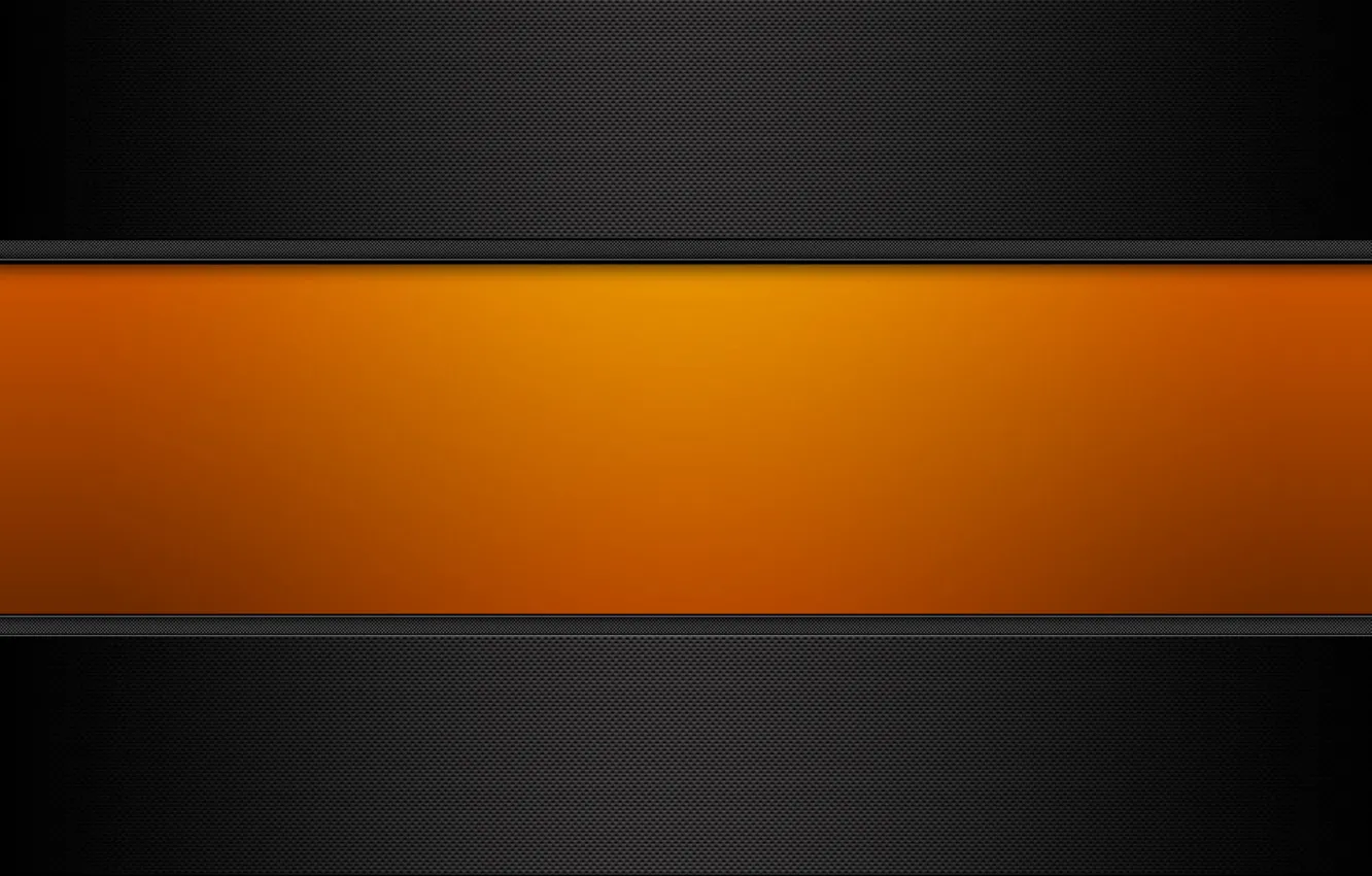 Photo wallpaper orange, solid, mezzanine