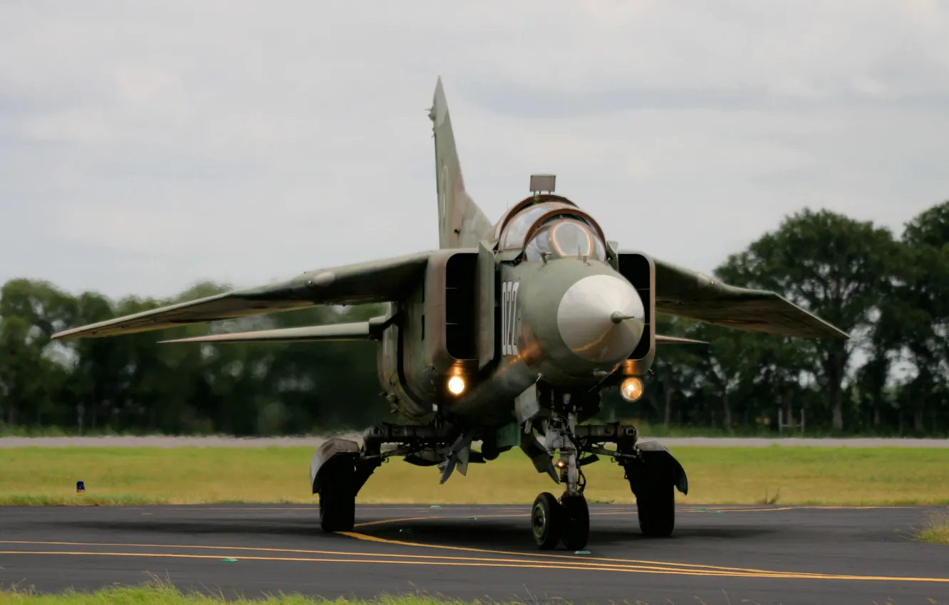 Photo wallpaper fighter, bomber, multipurpose, The MiG-23