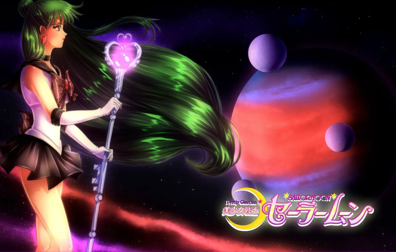 Photo wallpaper girl, planet, Sailor Moon, Sailor Moon