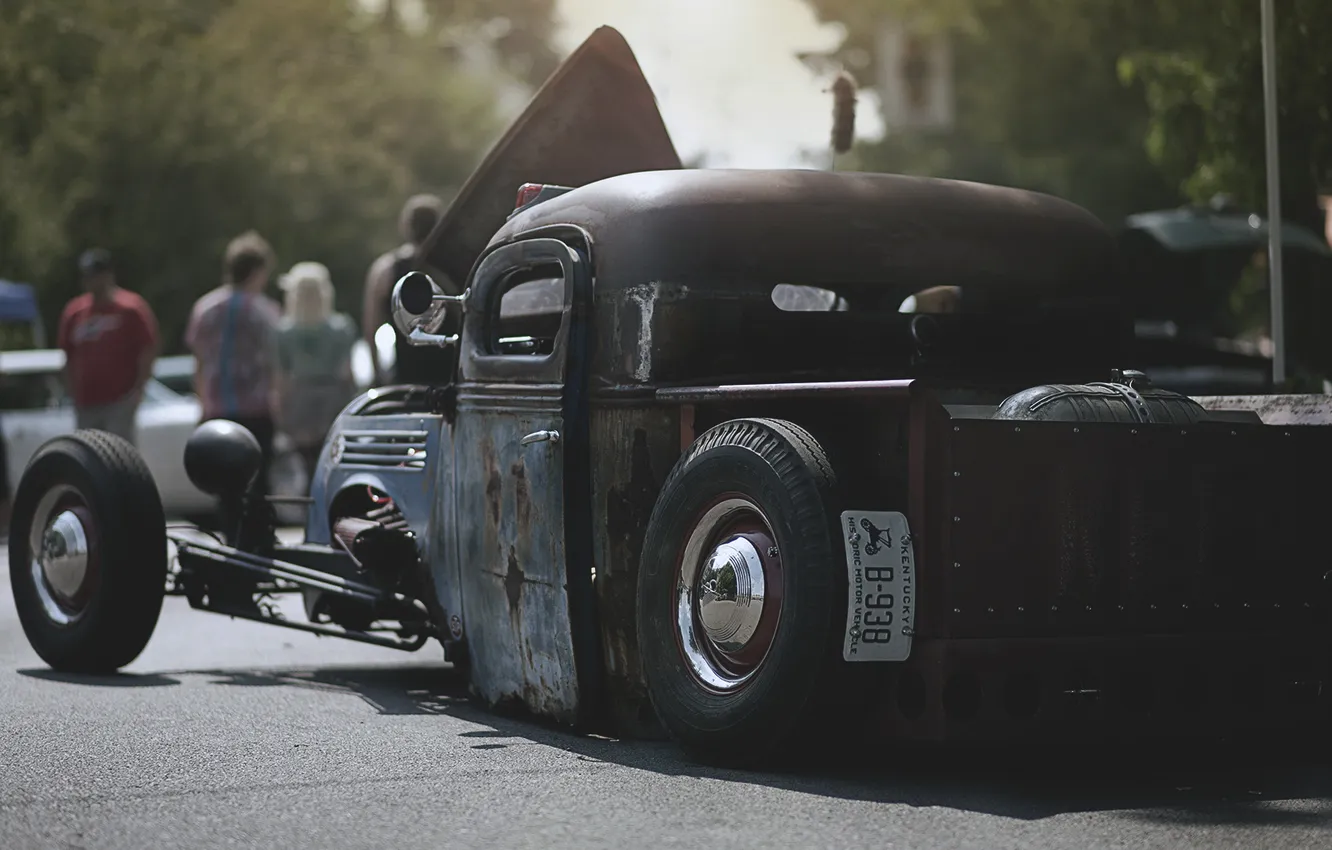 Photo wallpaper Ford, hot, Ford, rod, hot, rod