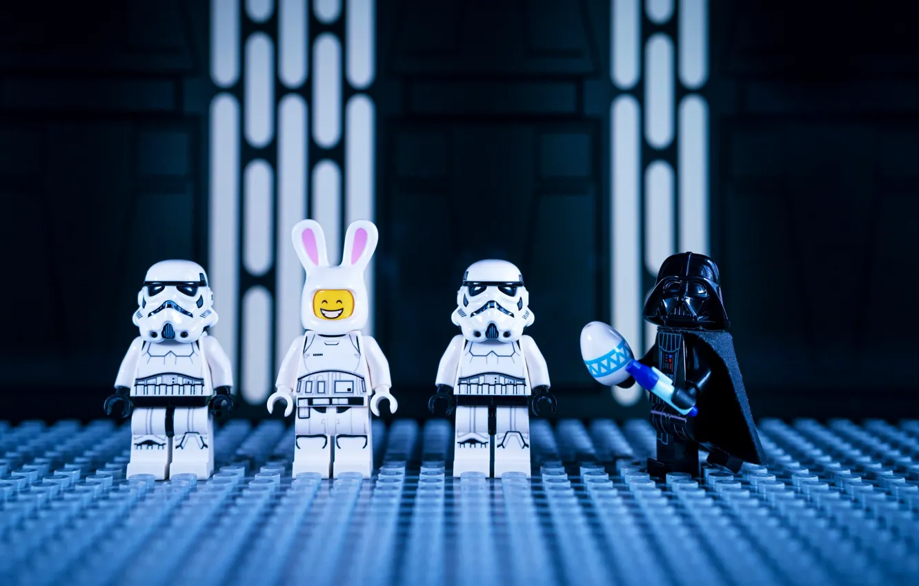 Photo wallpaper Wallpaper, the game, wallpaper, picture, figures, LEGO, Lego, picture