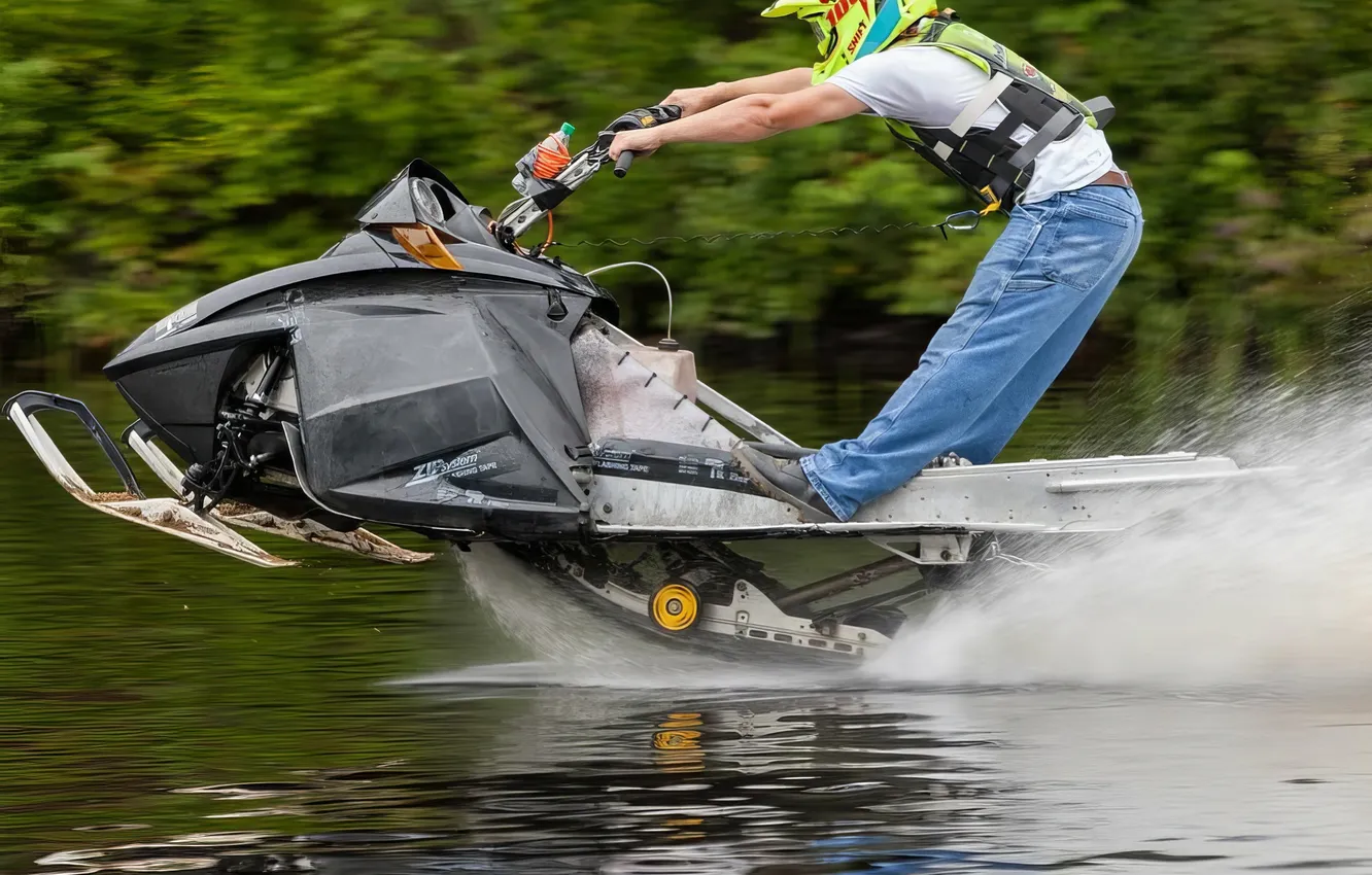 Photo wallpaper race, boat, speed
