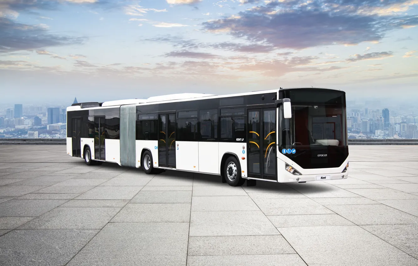 Photo wallpaper city bus, Otokar, Kent LF, Bellows