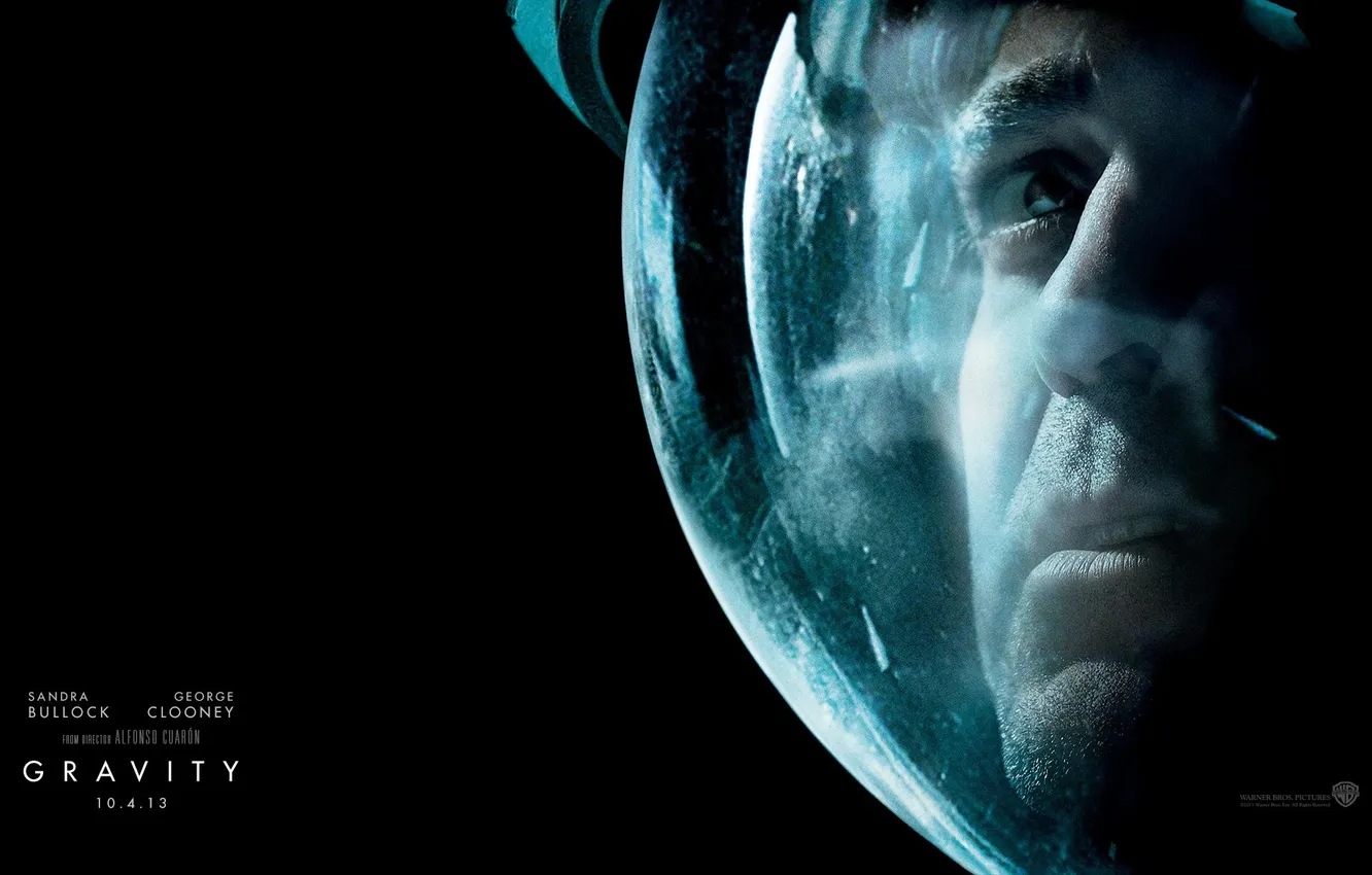 Photo wallpaper astronaut, the suit, gravity, george clooney, gravity, George Clooney