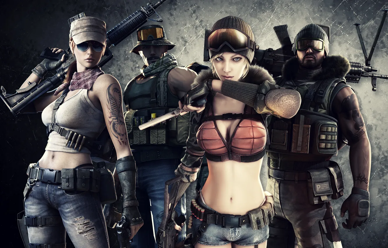 Photo wallpaper Fox, the rebels, Viper, Point Blank, point blank, Innova, Terrorists, Fogeym