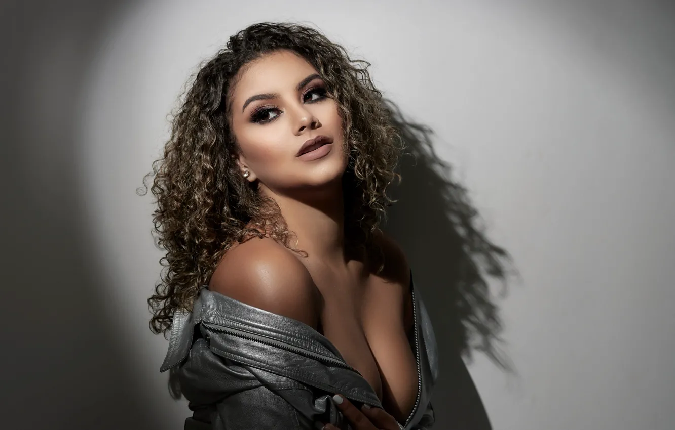 Photo wallpaper girl, portrait, Camila