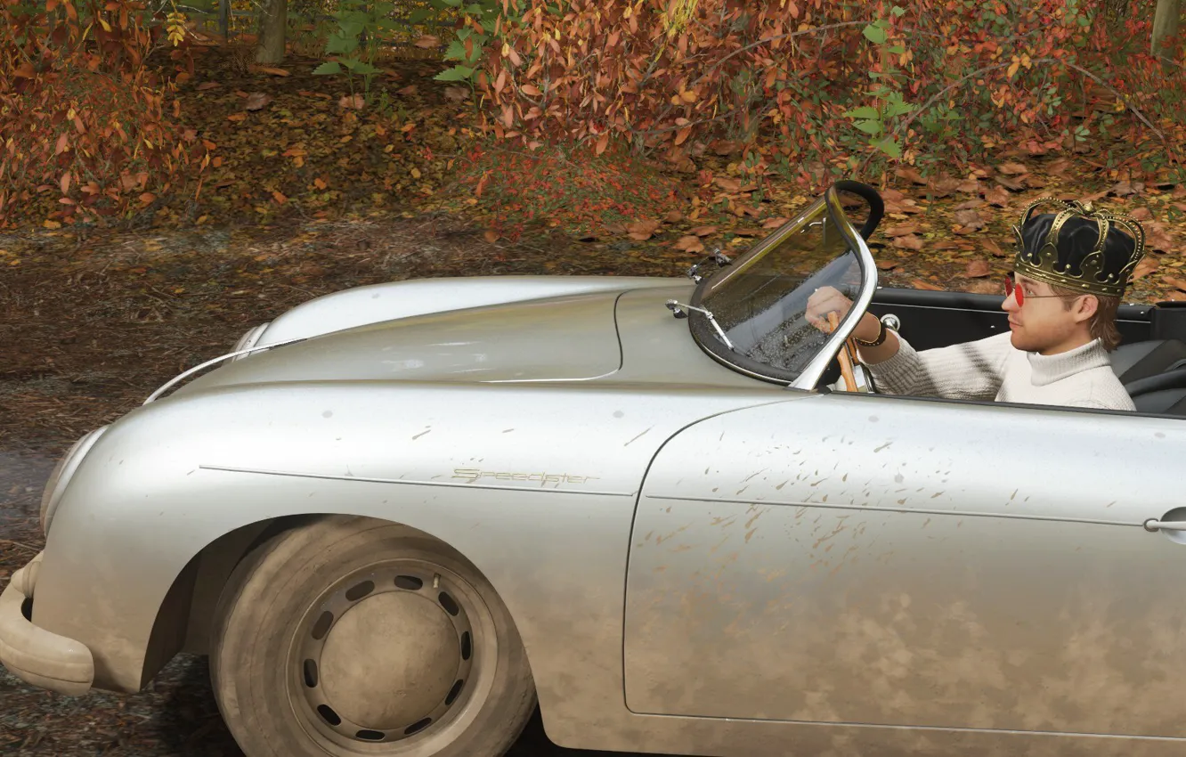 Photo wallpaper dirt, Porshe, Forza 4