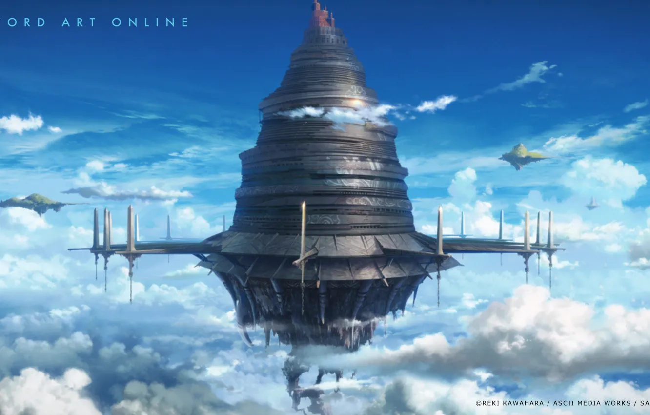 Photo wallpaper sword art online, sword art online, aincrad