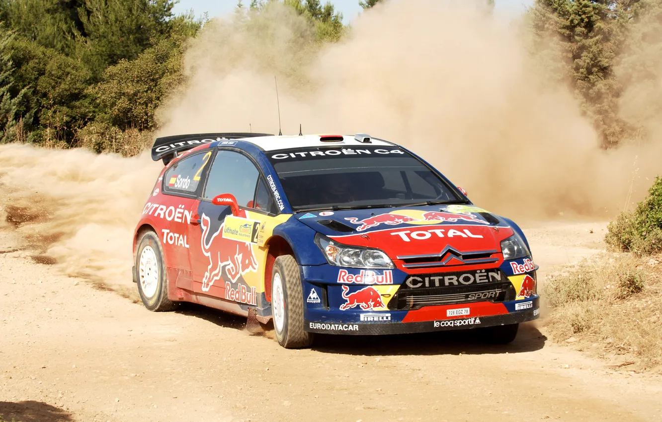 Photo wallpaper Citroen, WRC, Rally
