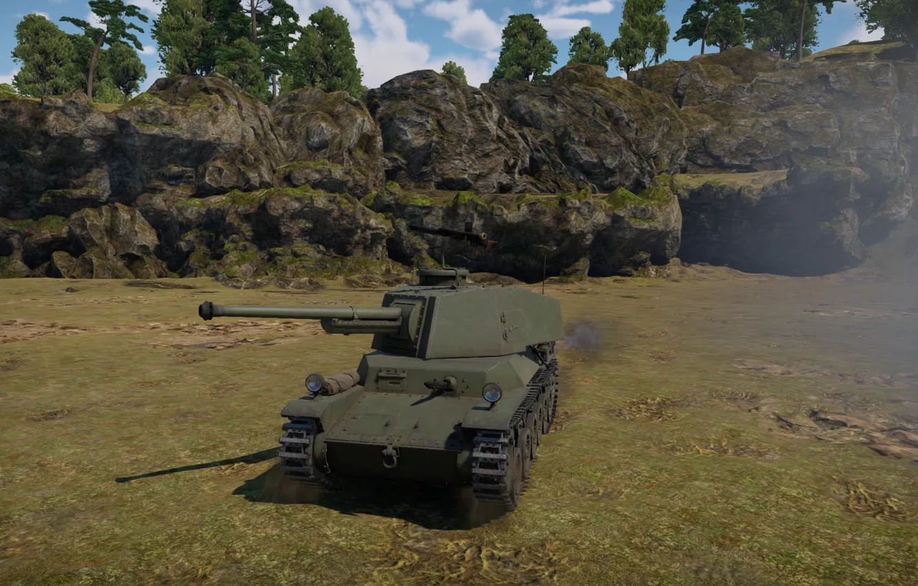 Wallpaper Japan, War Thunder, Tanks, Type 3 Chi-Nu for mobile and