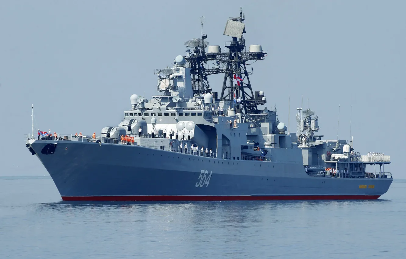 Photo wallpaper ship, large, anti-submarine, Admiral Tributs