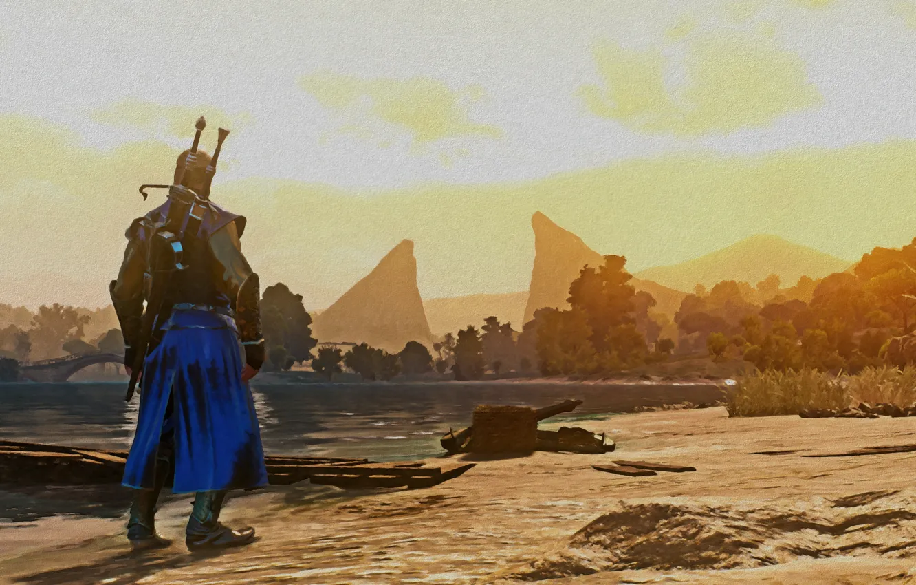 Photo wallpaper The Witcher, The Witcher 3, Wild Hunt, CD project