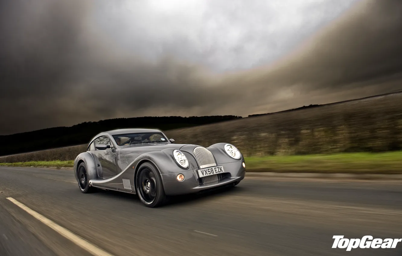 Photo wallpaper Top Gear, Supercar, the front, the best TV show, top gear, top gear, Morgan, Morgan