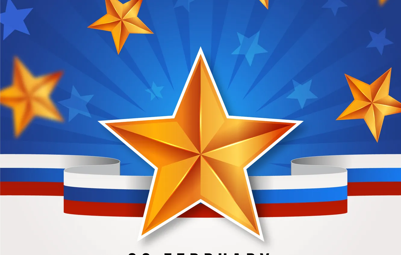 Photo wallpaper stars, flag, February 23, the defender of the Fatherland day, Defender of the Fatherland Day, …
