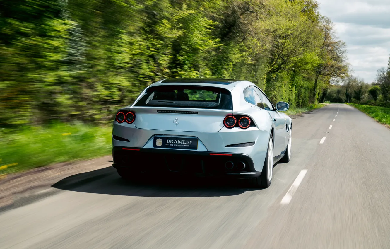 Photo wallpaper car, Ferrari, speed, GTC4Lusso, Ferrari GTC4Lusso