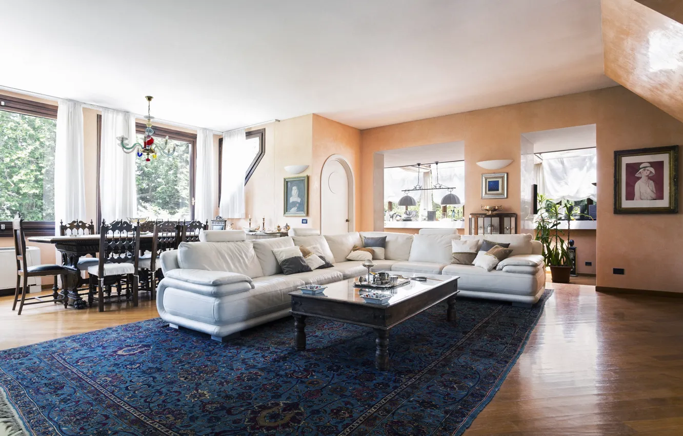 Photo wallpaper interior, luxury, Milan, Apartments