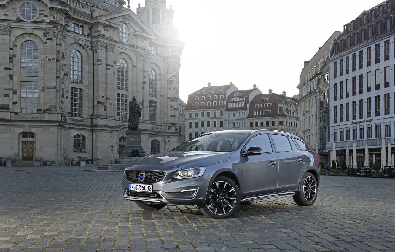 Photo wallpaper Volvo, Volvo, Cross Country, V60, 2015