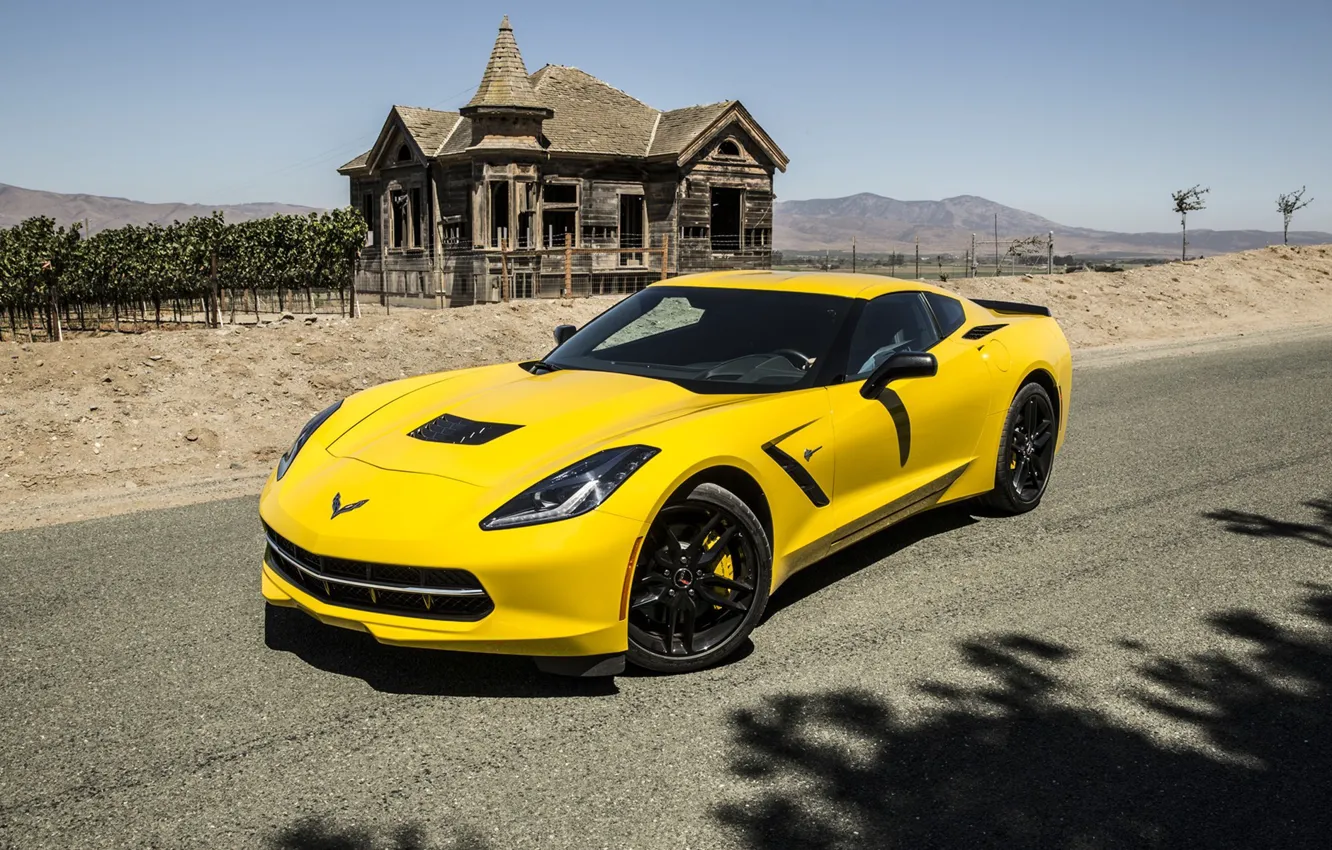 Photo wallpaper Corvette, Chevrolet, Stingray