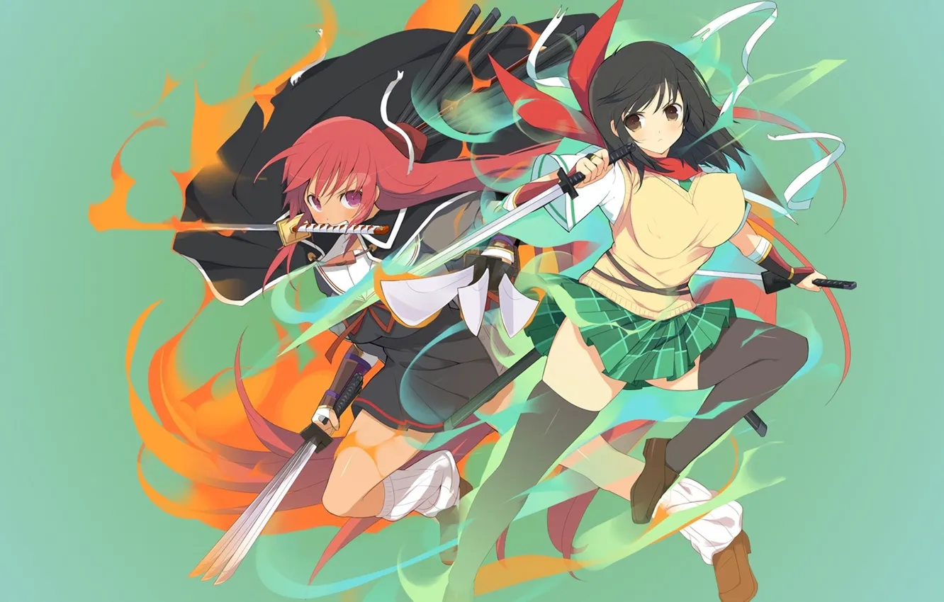 Photo wallpaper sword, game, anime, Microsoft Windows, katana, ken, blade, ninja