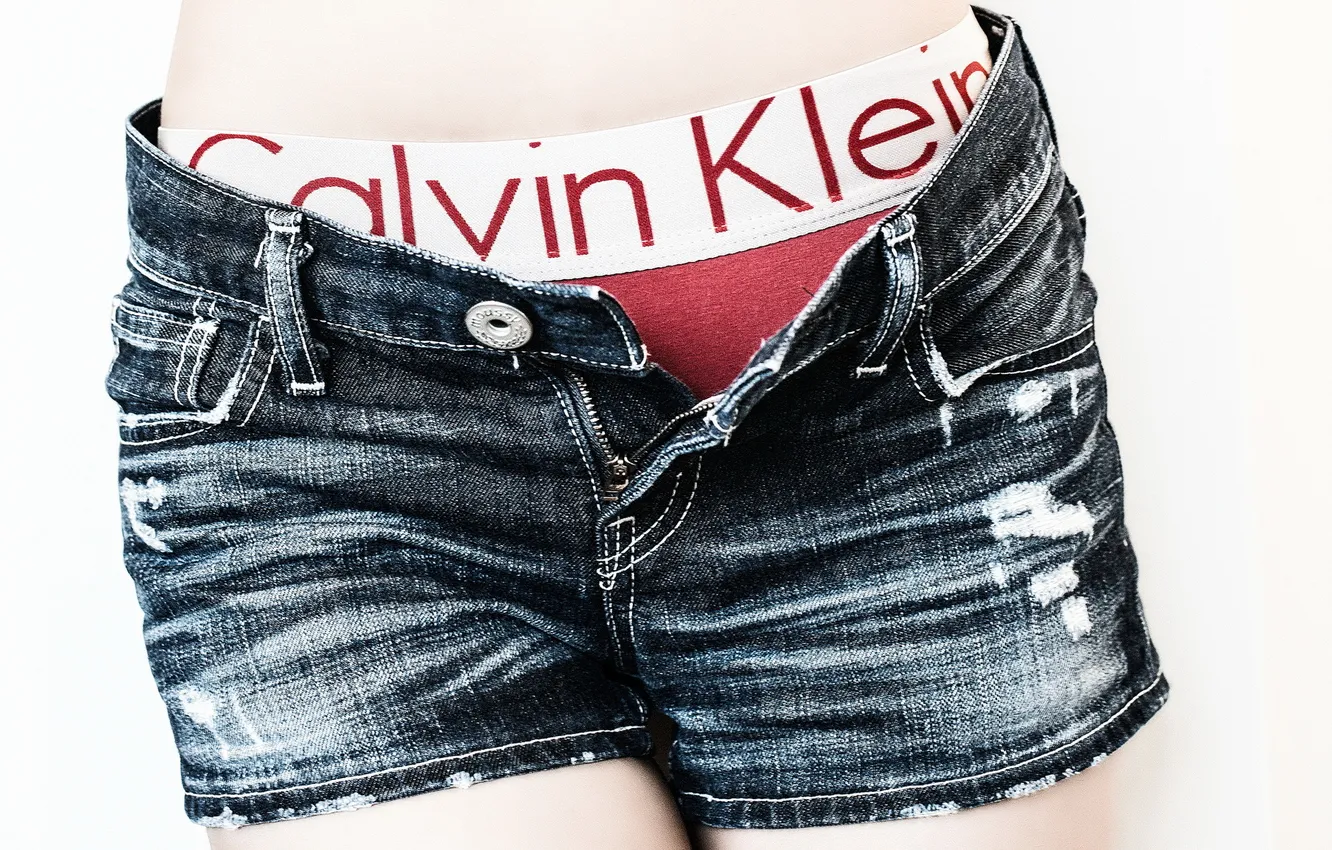 Photo wallpaper girl, macro, shorts