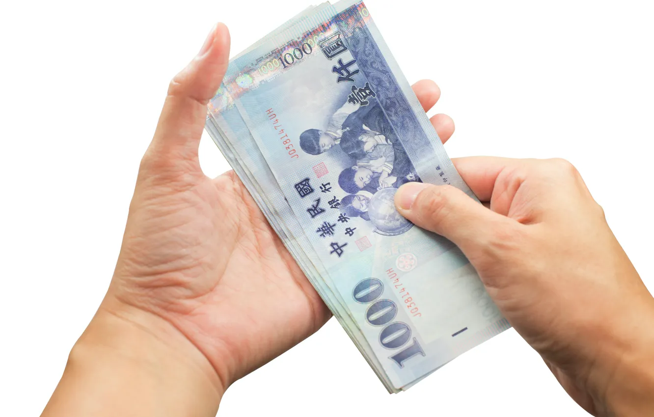 Photo wallpaper hand, economy, monet