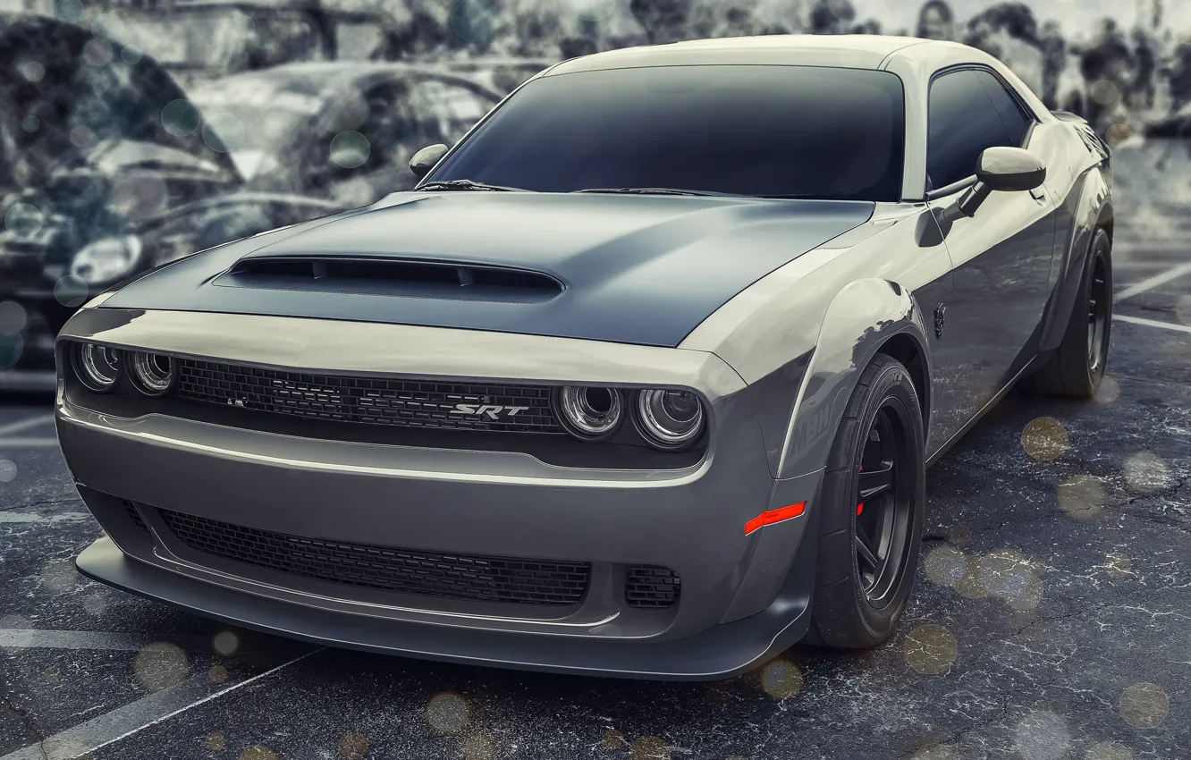 Photo wallpaper Dodge, Challenger, SRT Demon