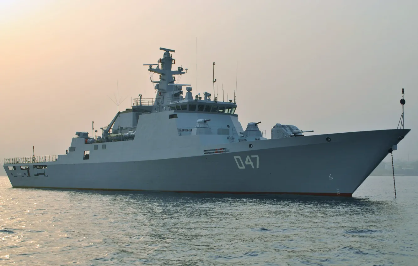 Photo wallpaper frigate, RAID, Equatorial Guinea, Children