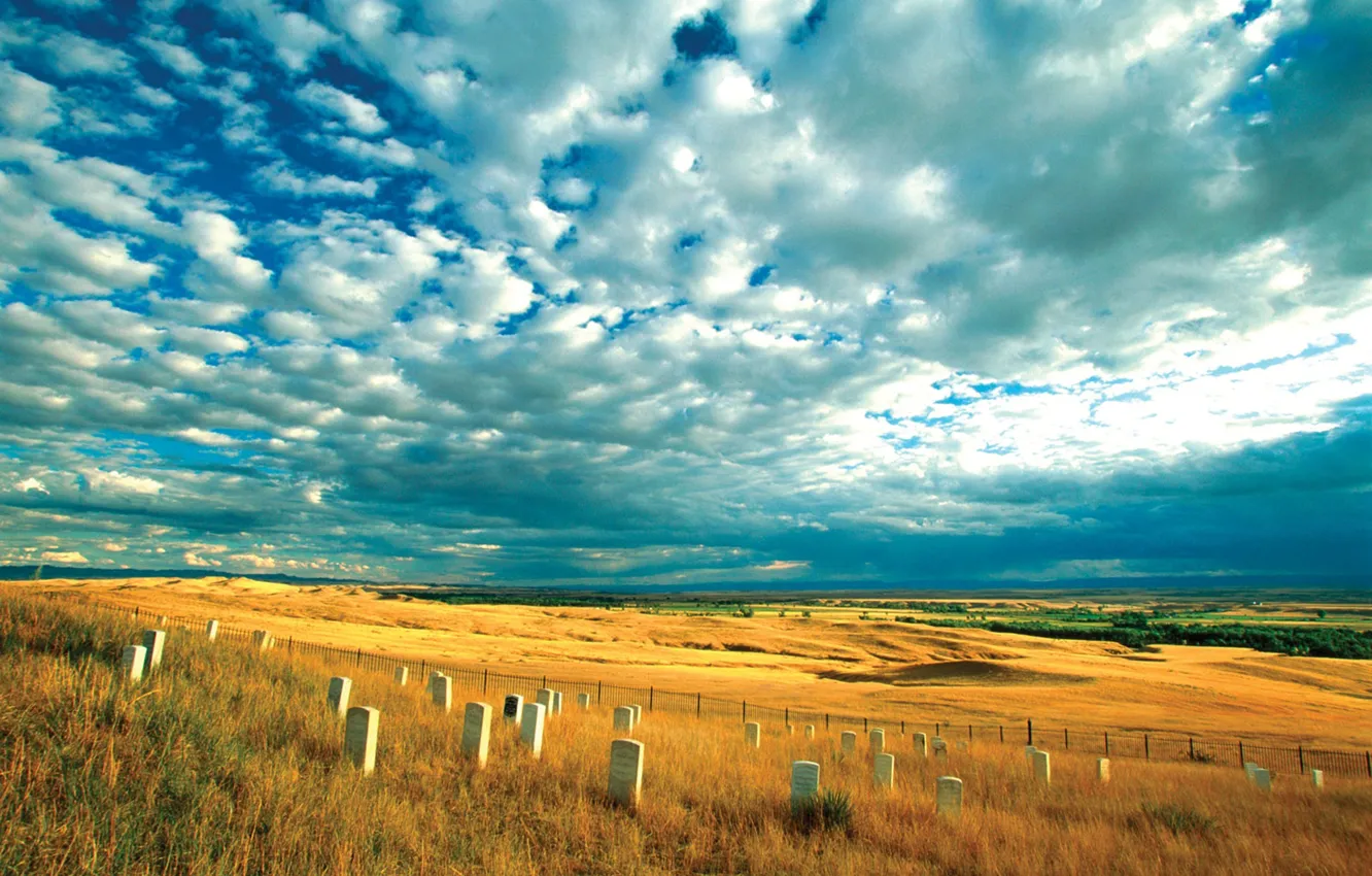 Photo wallpaper Native American, American army, Little Big Horn, first people, indian batle